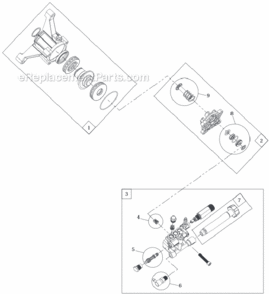 Gasoline_Powered_Pressure_Washers Diagram and Parts List for PM351370SJ  Campbell Hausfeld Pressure Washer